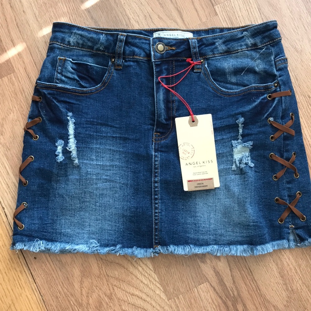 Denim skirt